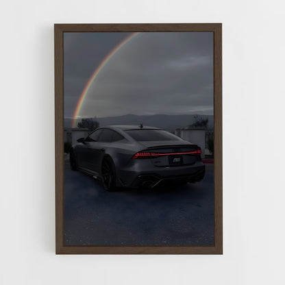 ap-rs7-4 cadre Bois foncé