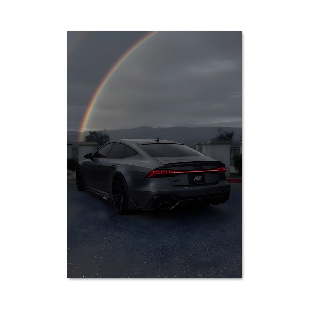 Poster Entre l'Arc-en-Ciel et la Route