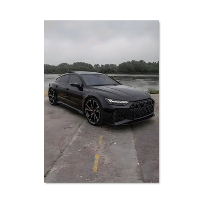 Poster Audi RS5 Noir