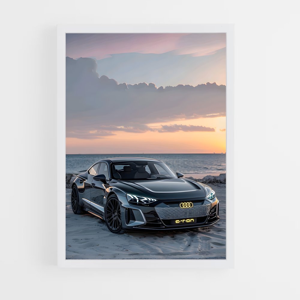 ap-rs e-tron gt-1 cadre Blanc