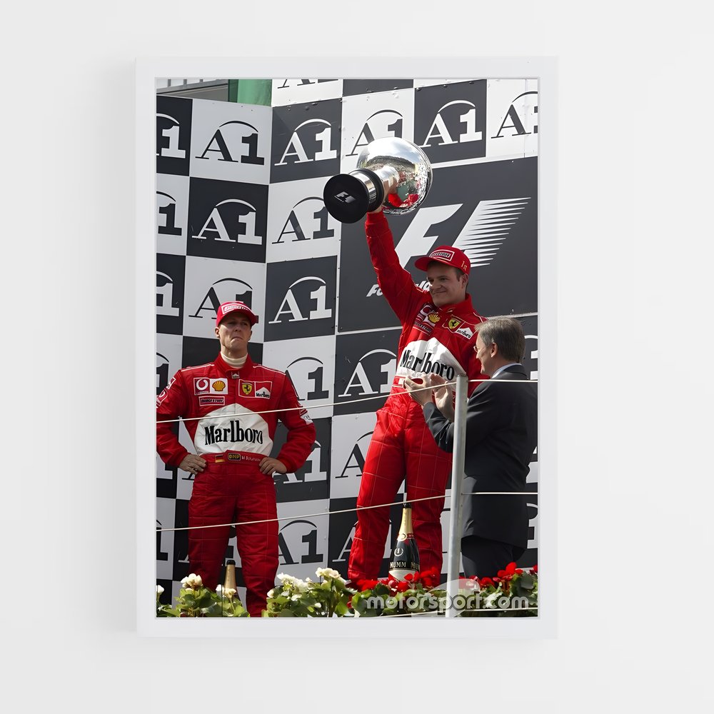 ap-rubens barrichello-7 cadre Blanc