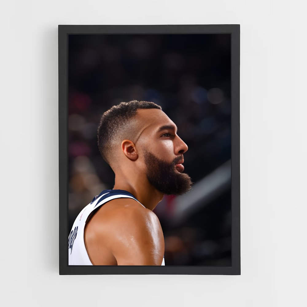 ap-rudy gobert-5 cadre Noir
