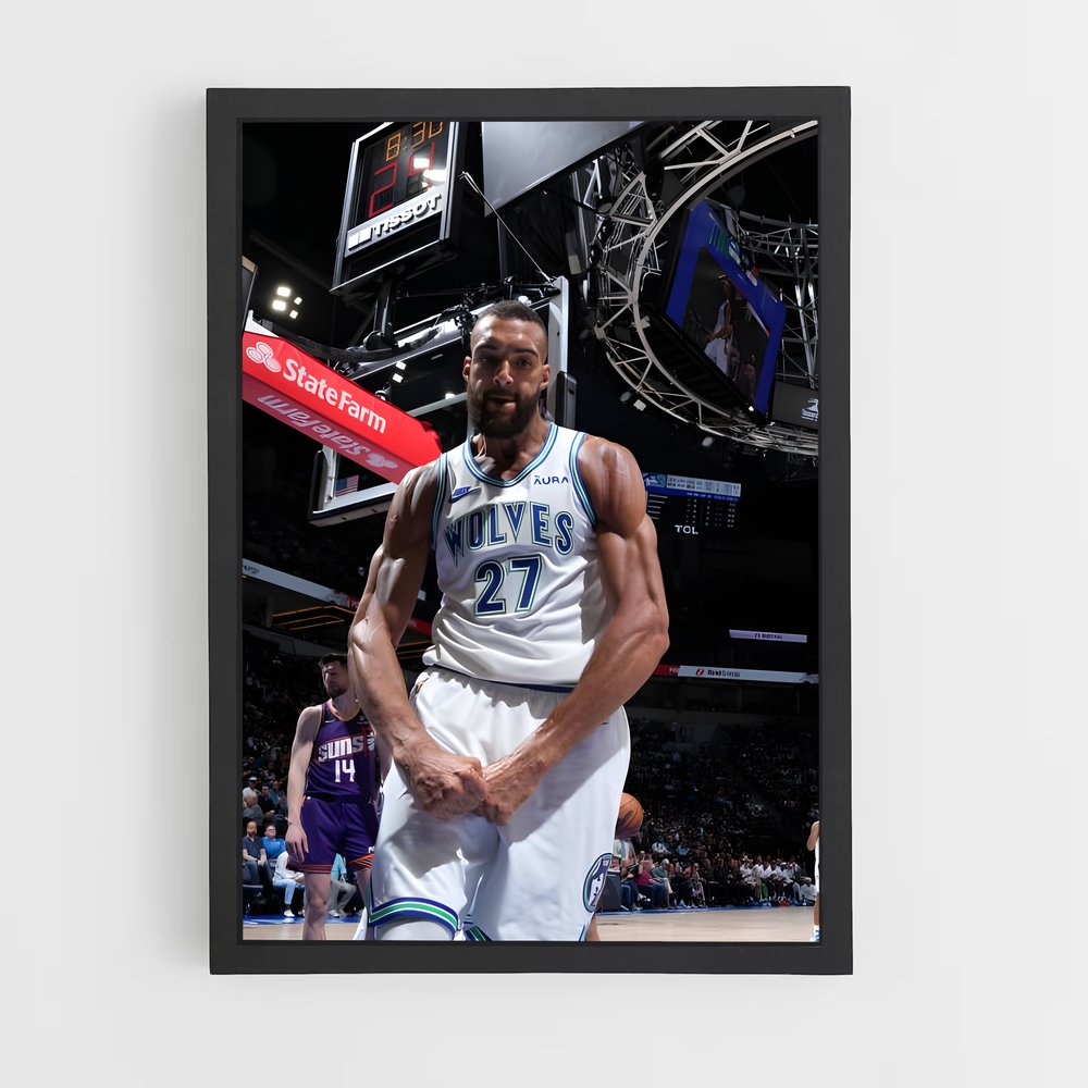 ap-rudy gobert-6 cadre Noir