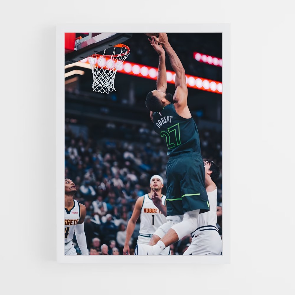ap-rudy gobert-7 cadre Blanc