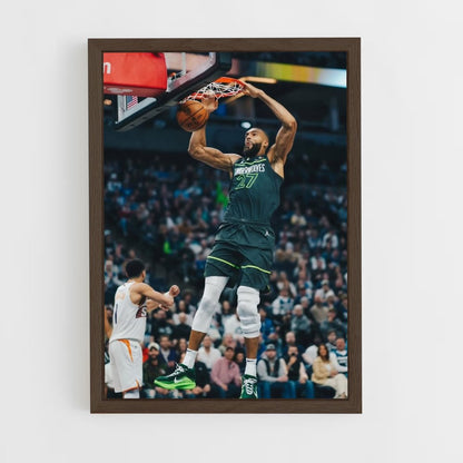 ap-rudy gobert-8 cadre Bois foncé