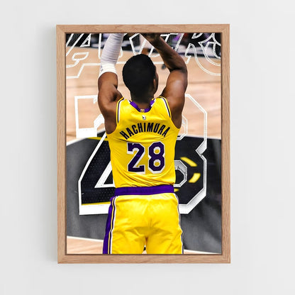 ap-rui hachimura-2 cadre Bois clair