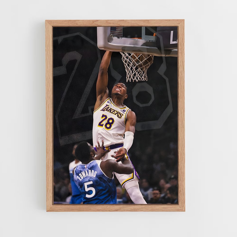 ap-rui hachimura-3 cadre Bois clair