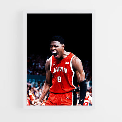 ap-rui hachimura-5 cadre Blanc