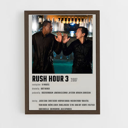 ap-rush hour-4 cadre Bois foncé