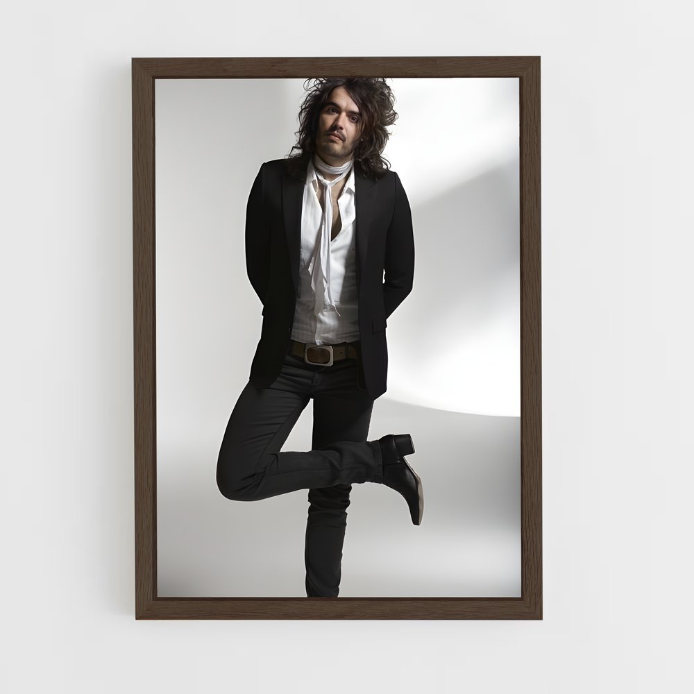 ap-russell brand-6 cadre Bois foncé