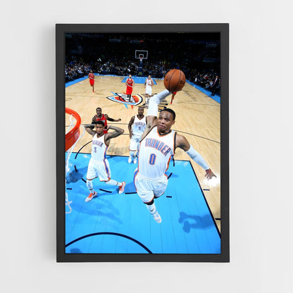 ap-russell westbrook-5 cadre Noir