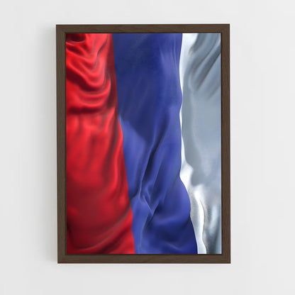 ap-russia flag-2 cadre Bois foncé