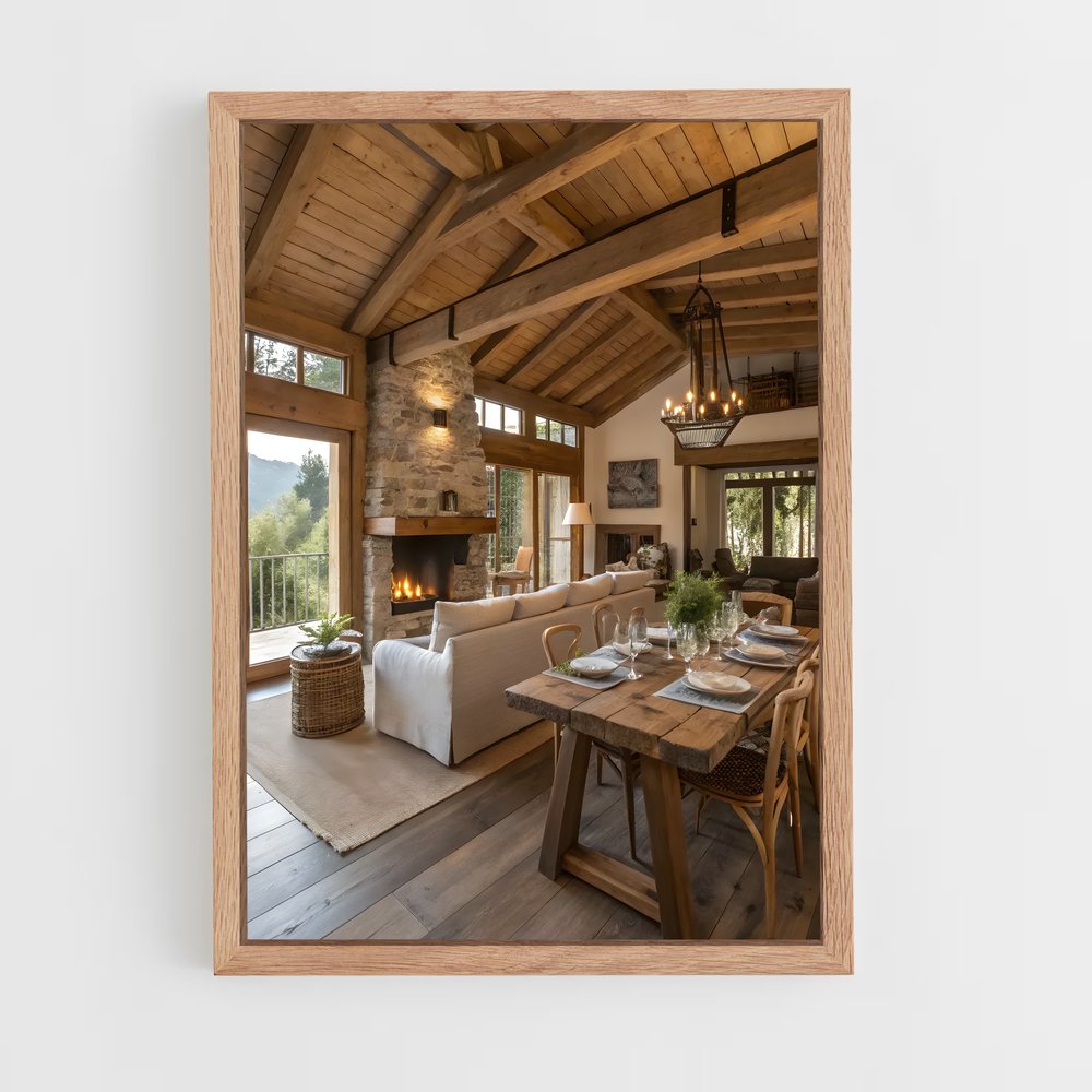 ap-rustic-11 cadre Bois clair