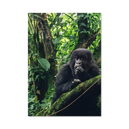 Poster Gorille des Montagnes