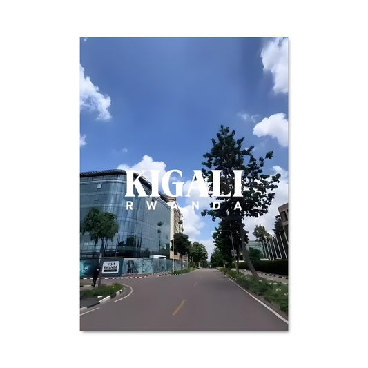 Poster Rues de Kigali