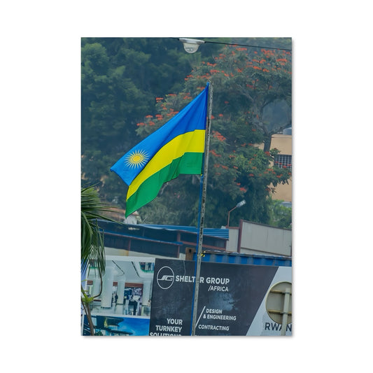 Poster Flamme du Rwanda