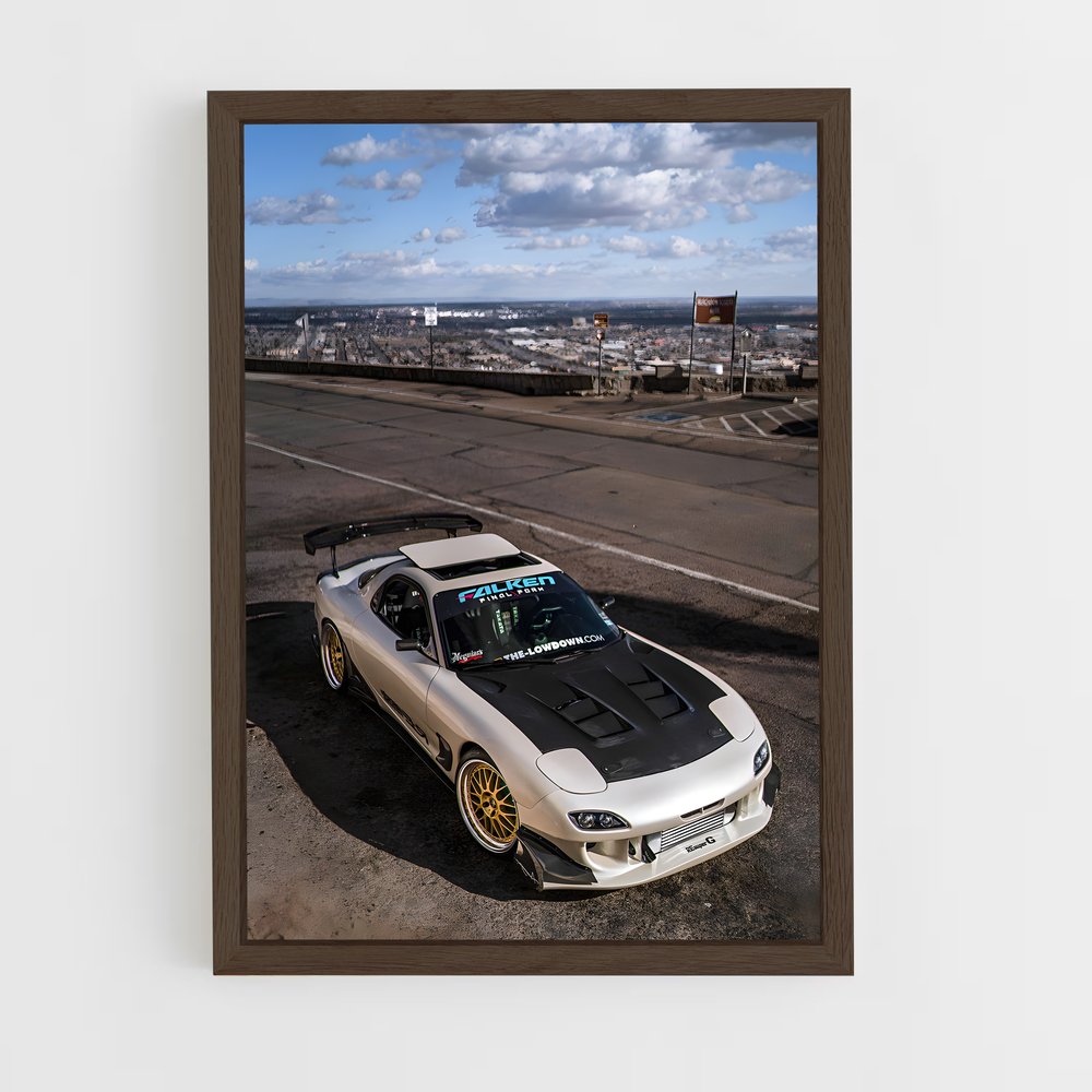 ap-rx-7 fc-3 cadre Bois foncé