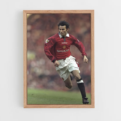 ap-ryan giggs-3 cadre Bois clair