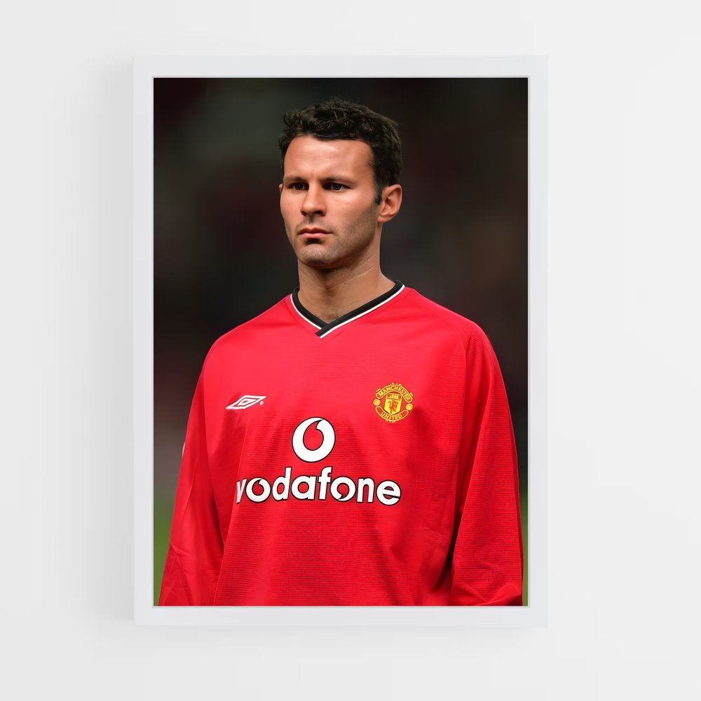 ap-ryan giggs-4 cadre Blanc