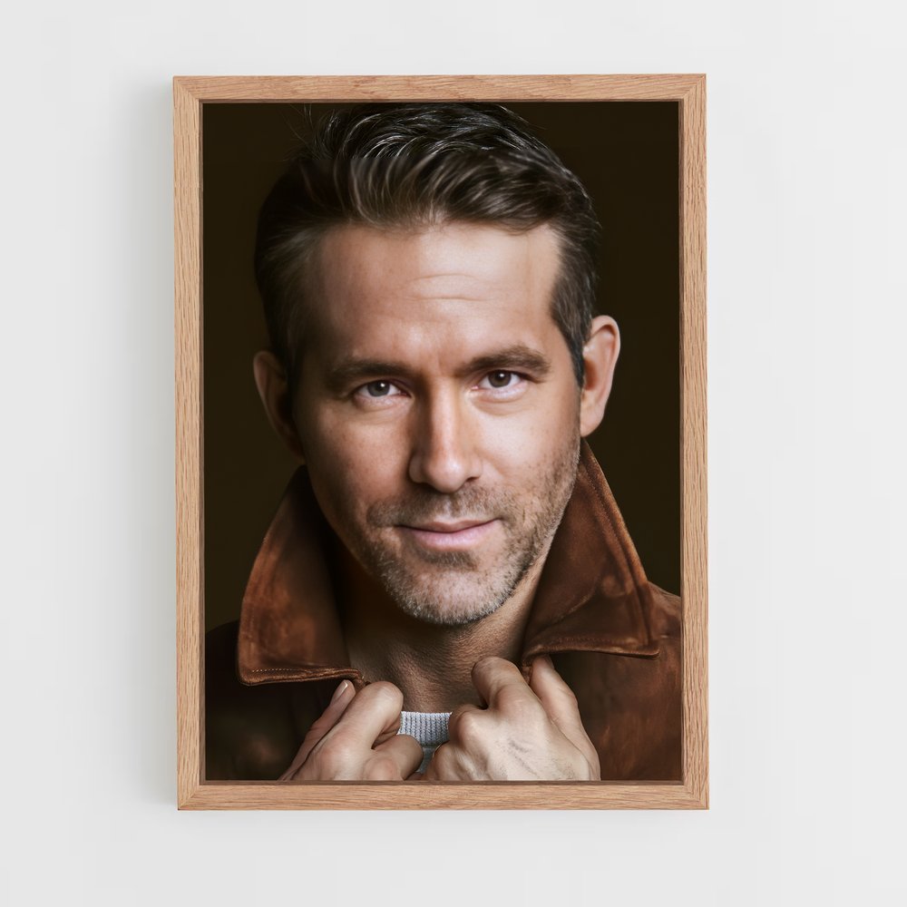ap-ryan reynolds-4 cadre Bois clair