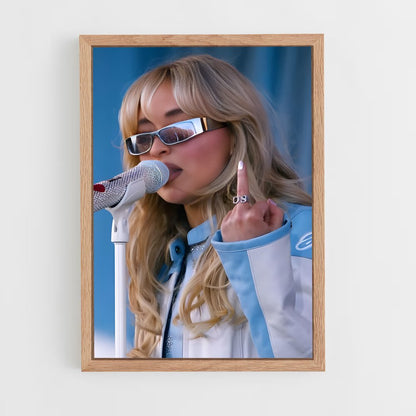 ap-sabrina carpenter-4 cadre Bois clair
