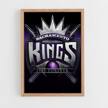 ap-sacramento kings-2 cadre Bois clair