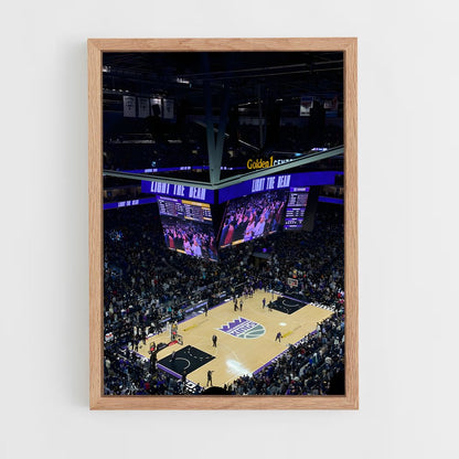 ap-sacramento kings-4 cadre Bois clair