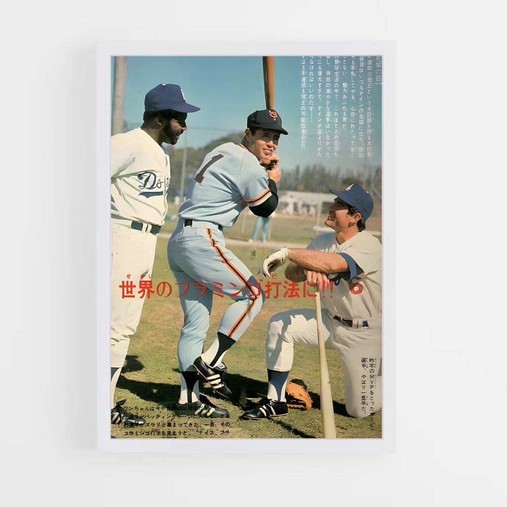ap-sadaharu oh-2 cadre Blanc