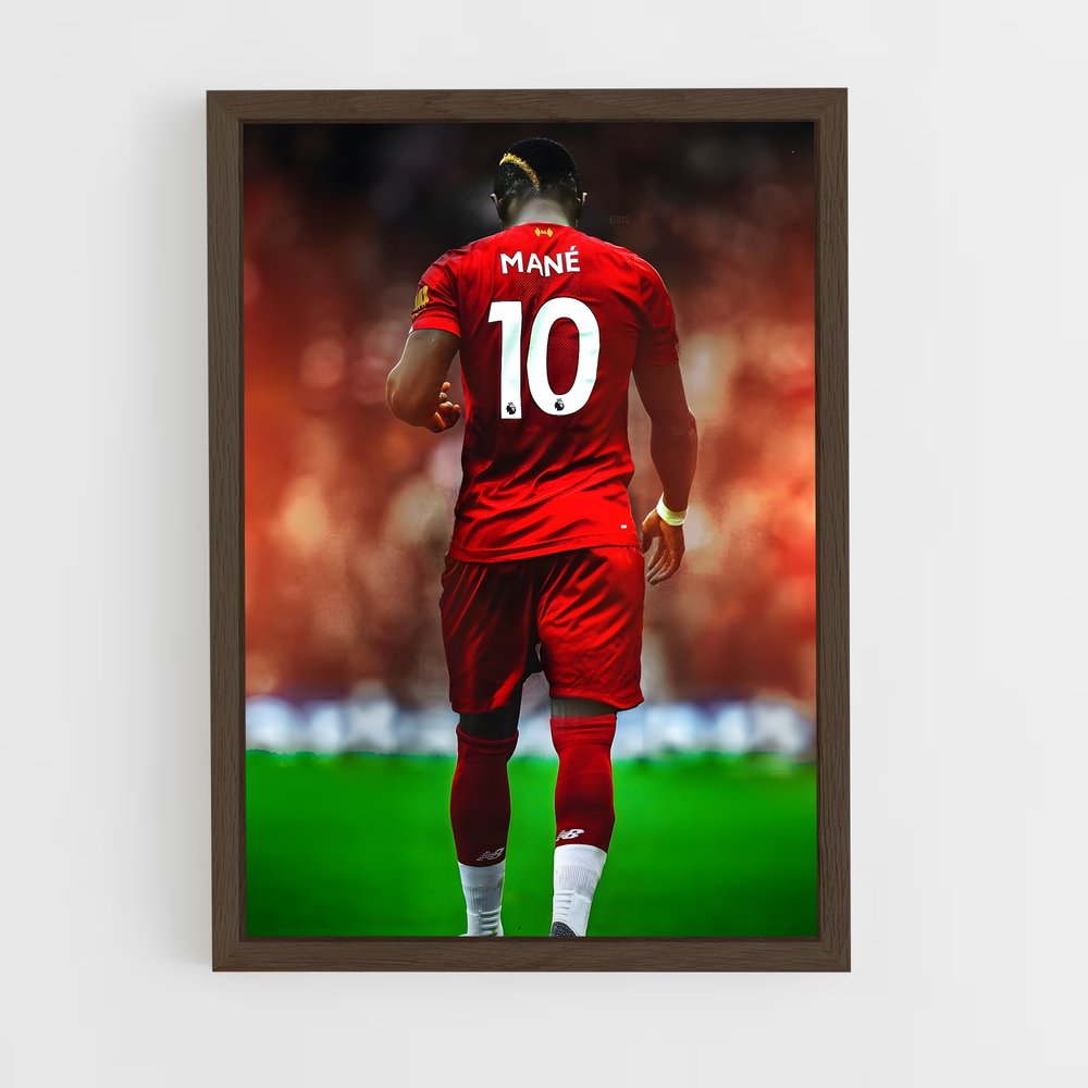 ap-sadio mane-1 cadre Bois foncé