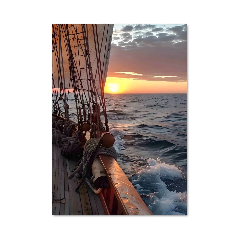 Poster L'Horizon Écarlate
