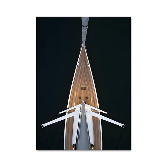 Poster Proue Nautique