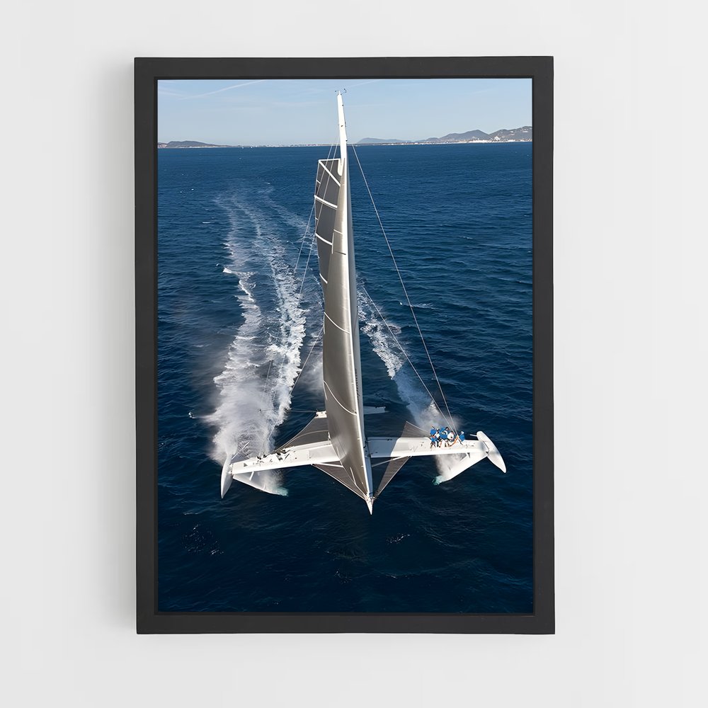 ap-sailing yacht a-6 cadre Noir