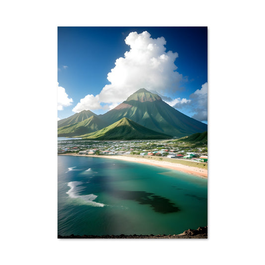 Poster Saint kitts and nevis 93040