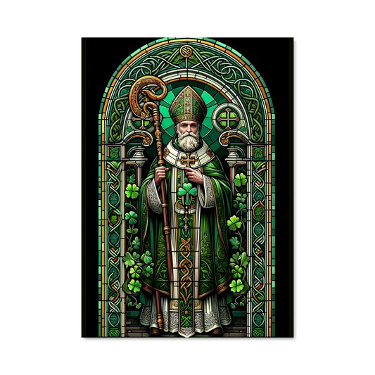 Poster Vitre de Saint Patrick