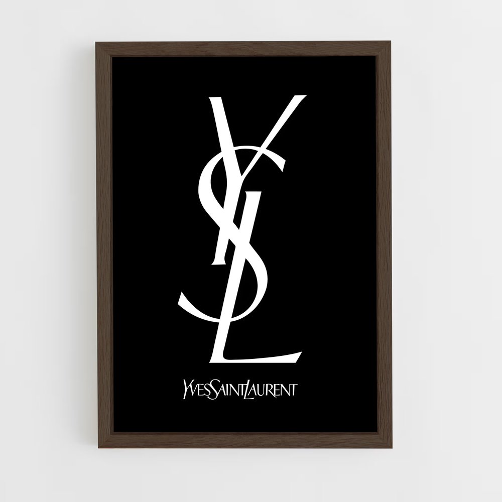 ap-saint laurent-6 cadre Bois foncé