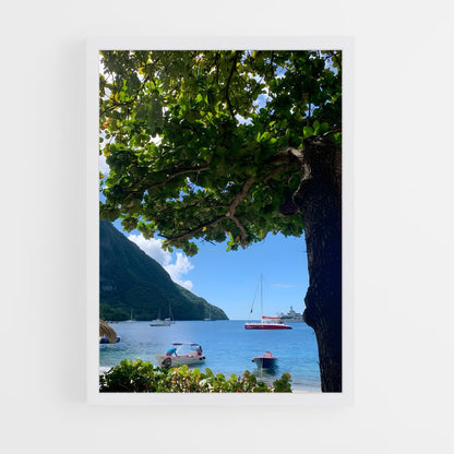 ap-saint lucia-1 cadre Blanc