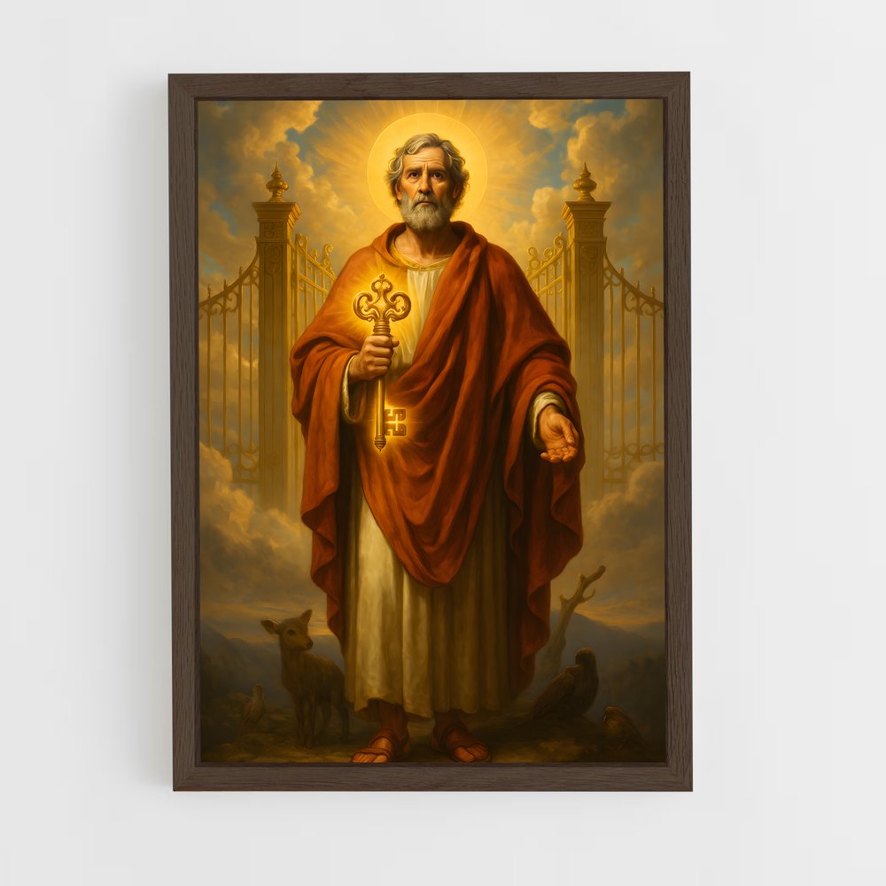 ap-saint peter-1 cadre Bois foncé