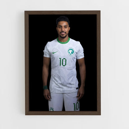 ap-salem aldawsari-2 cadre Bois foncé