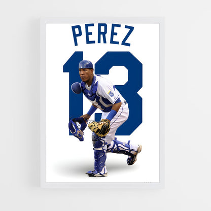 ap-salvador perez-6 cadre Blanc