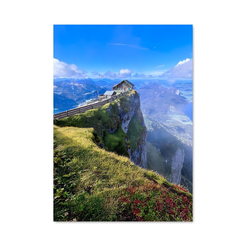 Poster Refuges Alpins