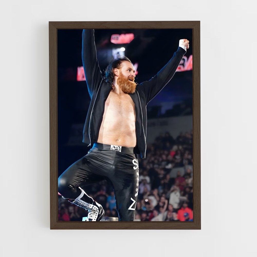 ap-sami zayn-2 cadre Bois foncé