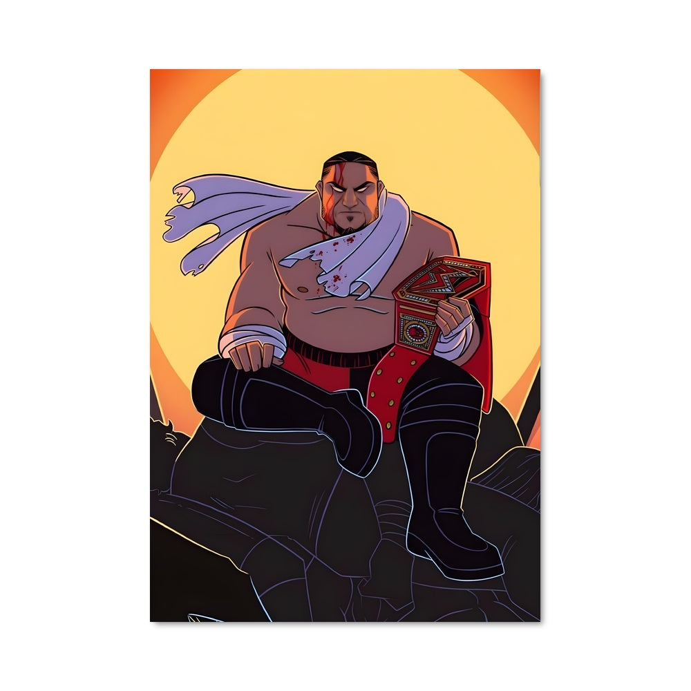 Poster Guerrier des Rochers