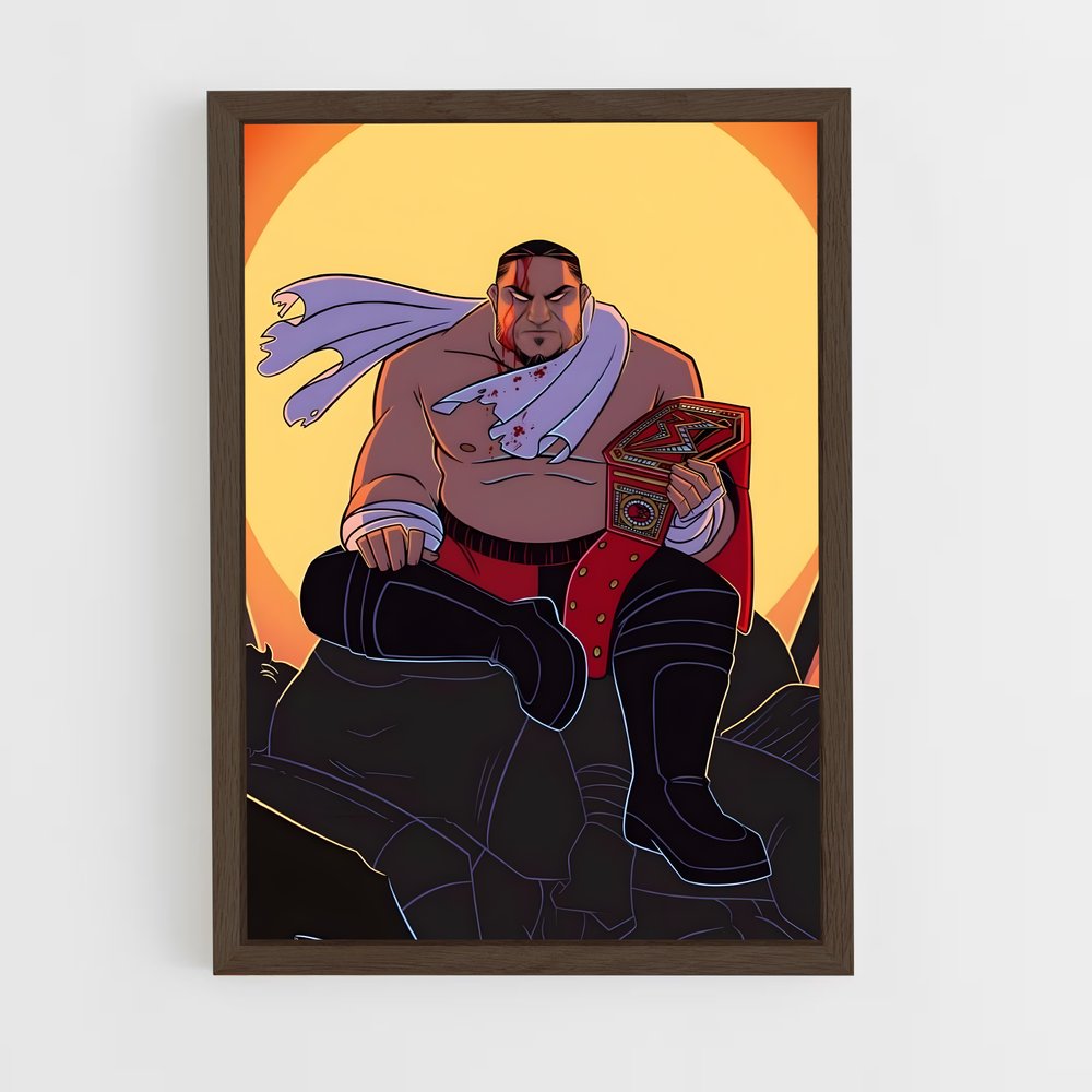 ap-samoa joe-2 cadre Bois foncé