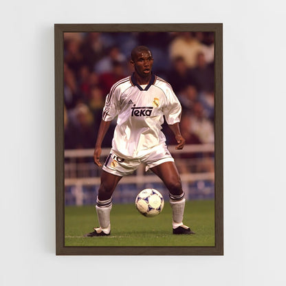 ap-samuel eto'o-4 cadre Bois foncé