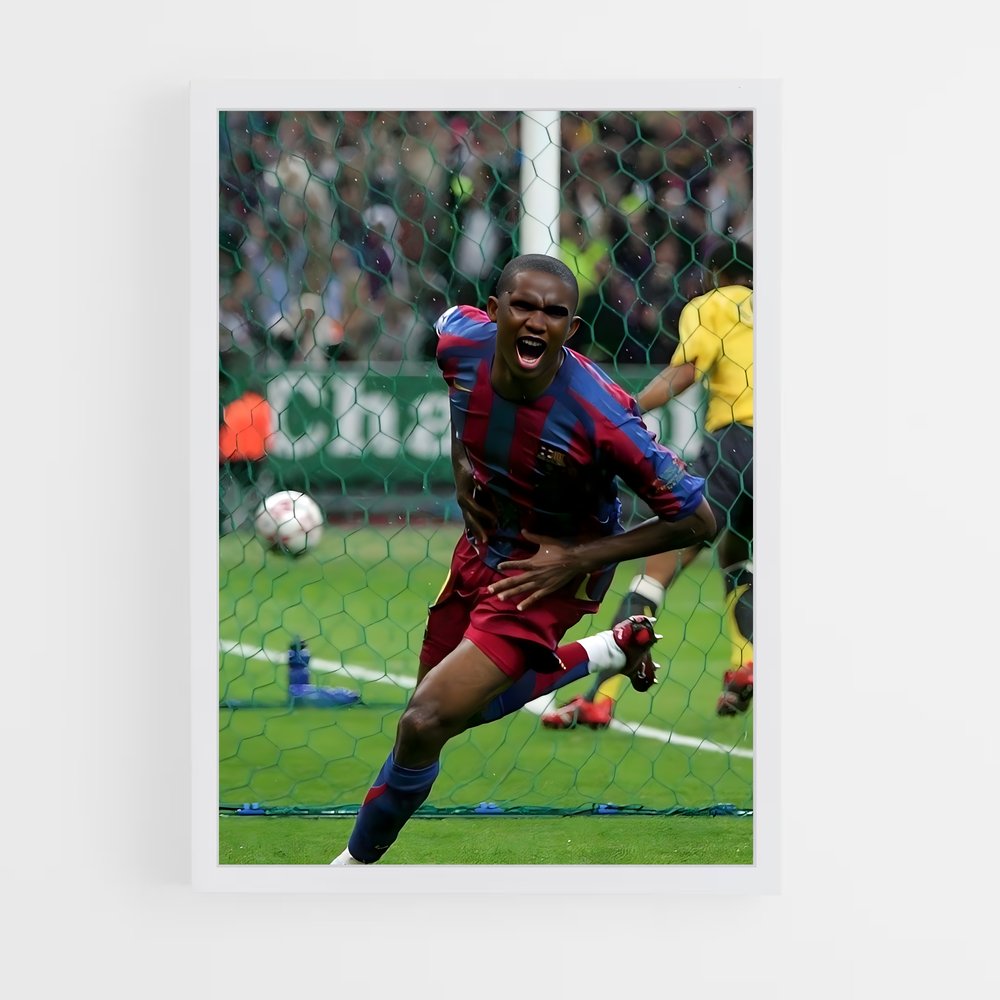 ap-samuel eto'o-5 cadre Blanc