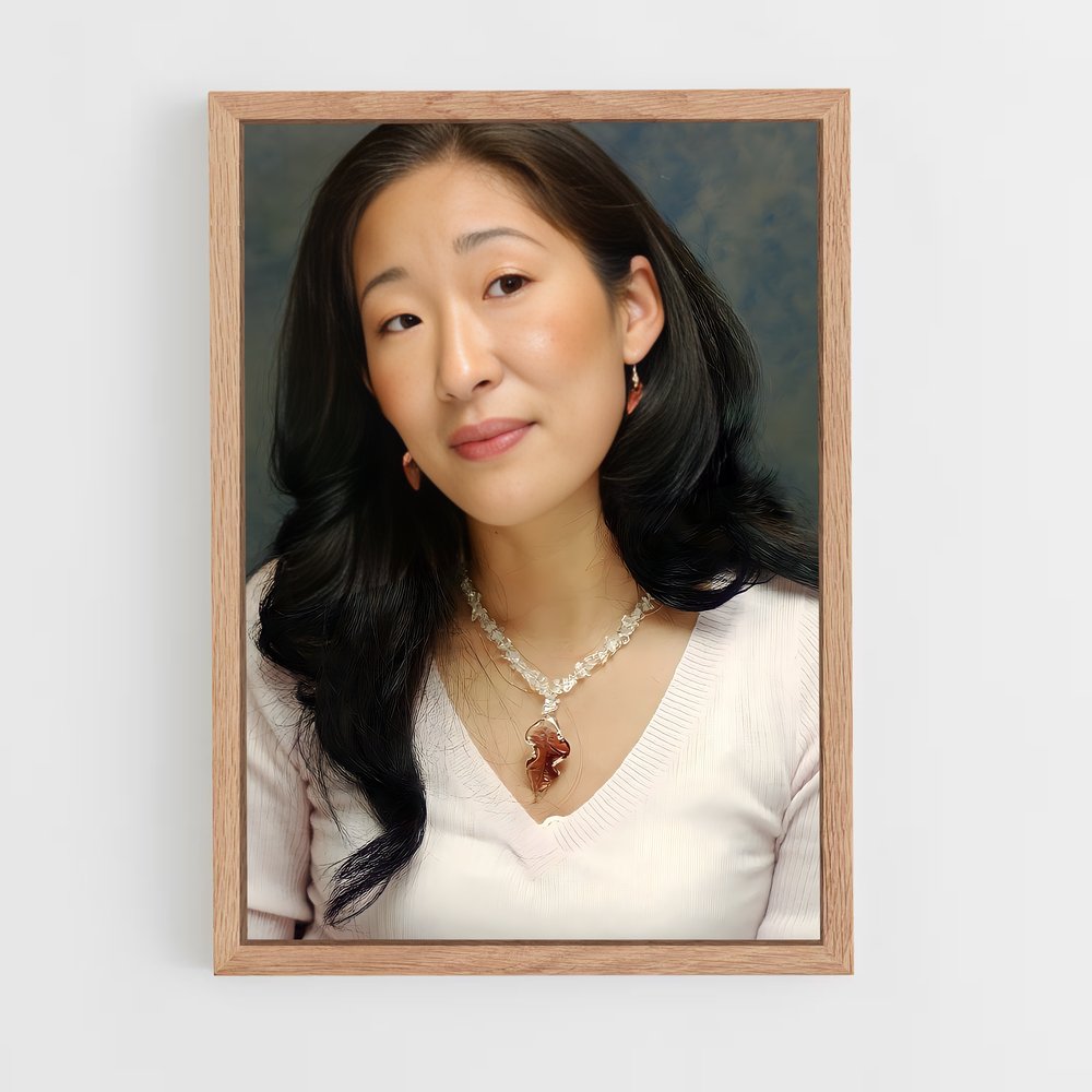 ap-sandra oh-4 cadre Bois clair