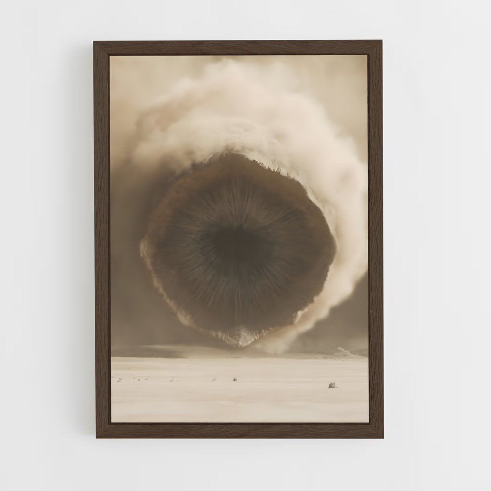 ap-sandworm-8 cadre Bois foncé
