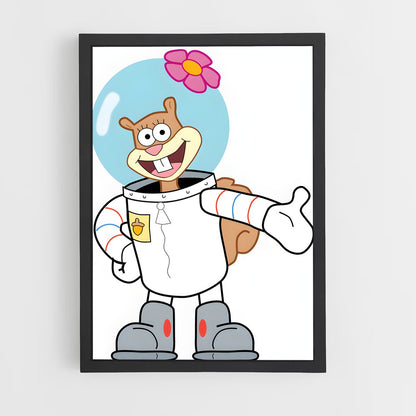 ap-sandy cheeks-2 cadre Noir