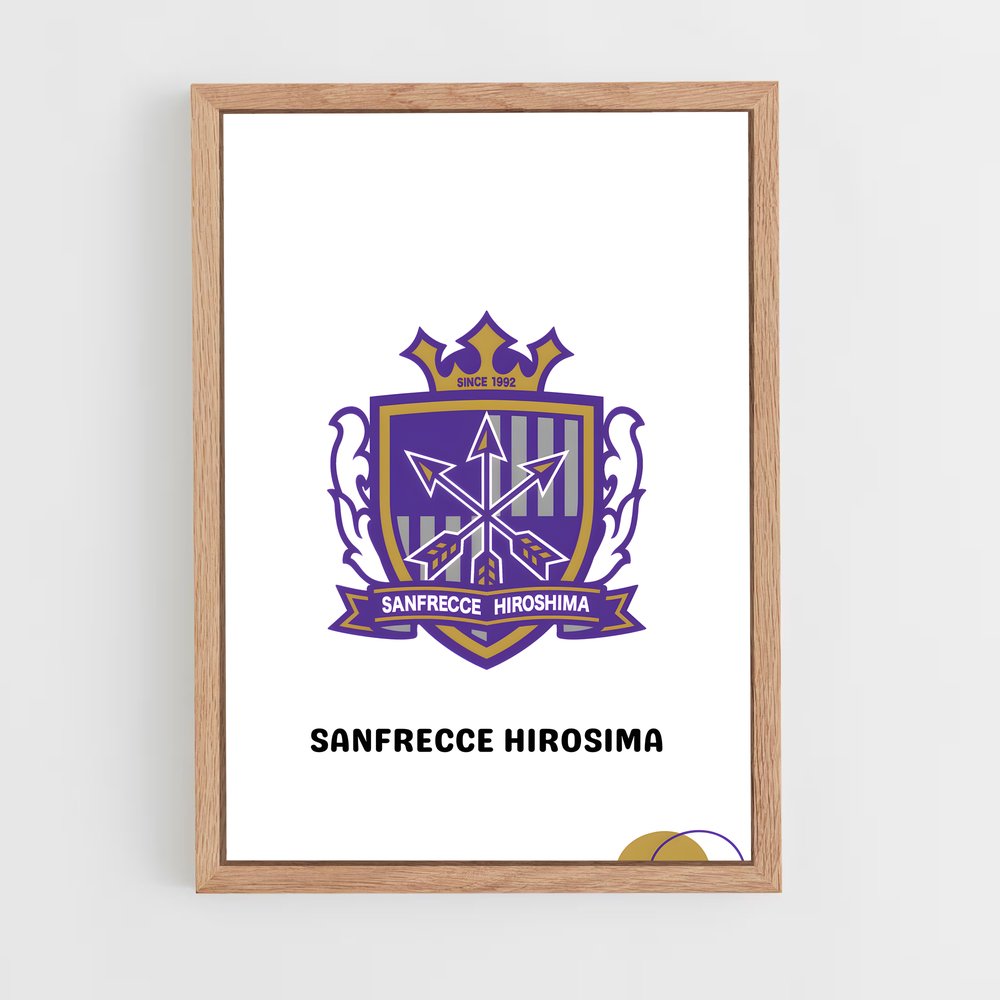 ap-sanfrecce hiroshima-4 cadre Bois clair