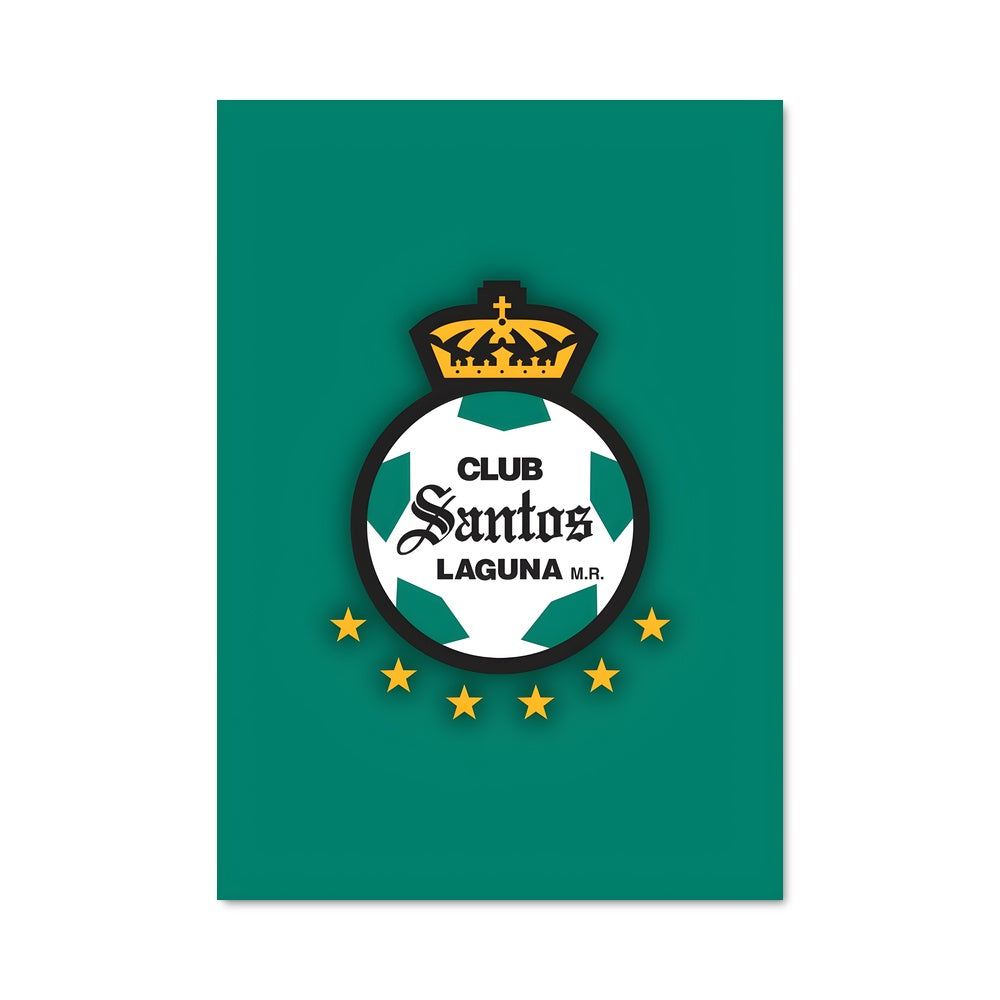 Poster Emblème Santos
